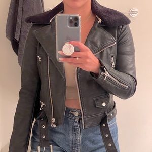 Black Zara Outerwear Jacket